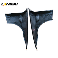 LANGyu 2018+ Modifikasi Mobil Pelindung Lumpur Serat Karbon Model M3 Fender Depan Samping untuk BMW Seri 3 G20 G28 Fender Karbon