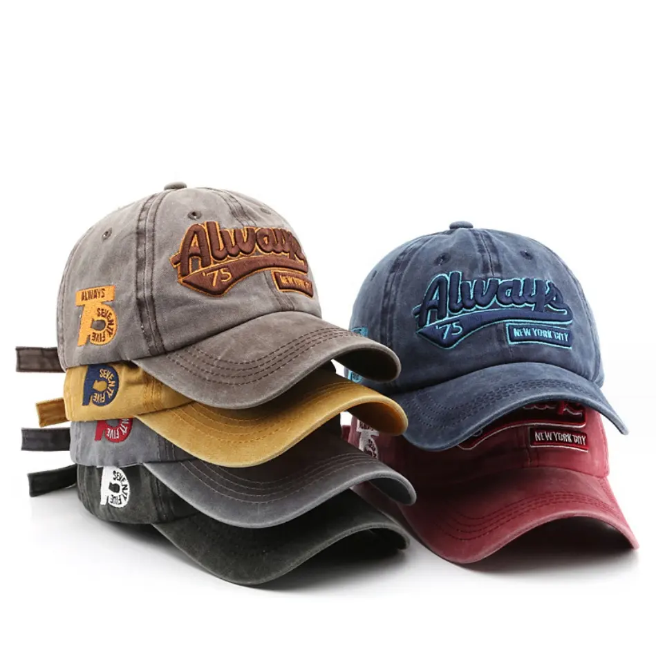 Высококачественные хлопковые кепки с 3D-вышивкой и логотипом в стиле ретро, 6 панелей, бейсболки для дальнобойщика, джинсовые бейсболки для унисекс