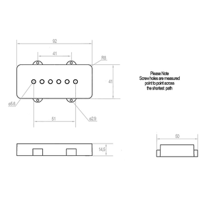 กําหนดเอง 6 สายสีดําสีขาวงาช้างพลาสติก ABS JM แจ๊สกีตาร์<span class=keywords><strong>เบส</strong></span>ครอบคลุมรถกระบะสําหรับชุดรถกระบะ<span class=keywords><strong>เบส</strong></span> - Product Image 6