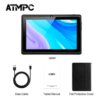 Vente en gros prix d'usine tablettes Android 14 7 pouces 1024*600 pixels 4 Go + 32 Go 1.6 GHz WI-FI ordinateur portable pour les bureaux