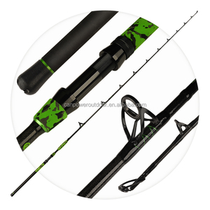 NOUVEAU 2024 Nouveau 10ft M Puissance moyenne Action rapide Haute teneur en carbone Deux pièces <span class=keywords><strong>Casting</strong></span> Spinning Camouflage EVA Handle Catfish Fishing Rod - Product Image 1