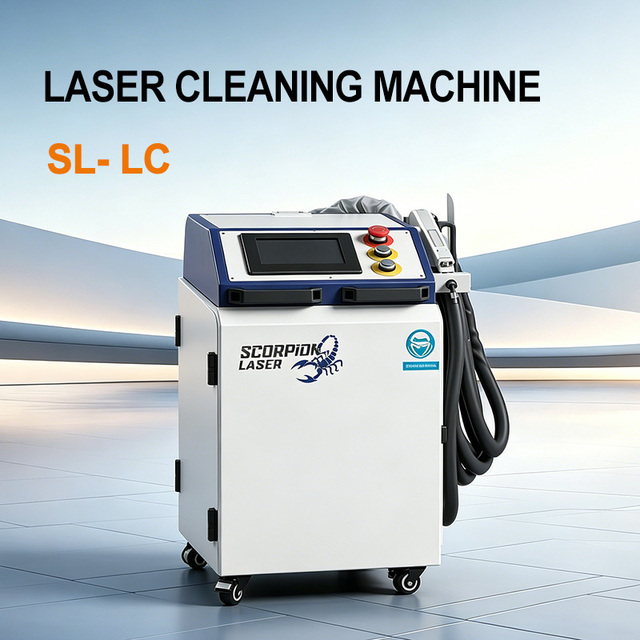 Scorpion Laser SL-LC Smart Laser Cleaning Machine Stable Reliable Industrial Equipment Fast Dirt Scale Removal Tool