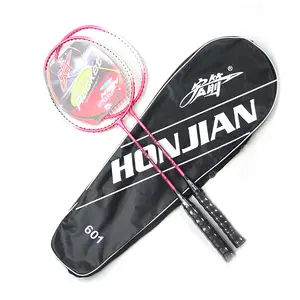 Indirim badminton raketi eğitim seti acemi eğlence eğitim özelleştirilebilir badminton raketi