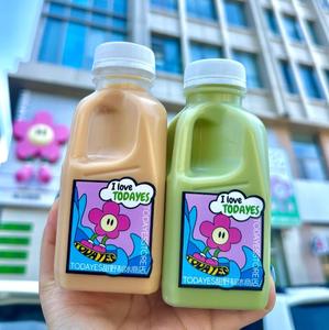 ขวดนมแบบใช้แล้วทิ้งขวดบรรจุภัณฑ์เครื่องดื่มชานมแบบใช้แล้วทิ้ง - Product Image 1