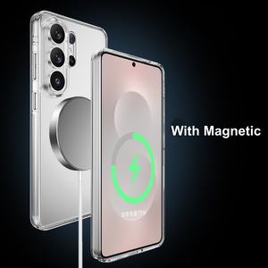 Funda Magnética Transparente Personalizada para Teléfono Móvil, Resistente a Golpes y al Amarilleo, con Protección de Lente para Samsung S26 Ultra S26+ OEM - Product Image 6