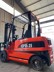 2 Ton Portable Forklift Fully Pallet Reach Battery 3m <b>Lift</b> Operated Electric Stacker with Retractable Forks - Product Image 2