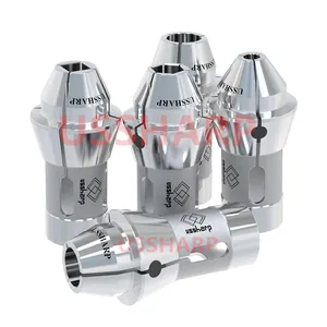 F32 collet with long-nose for POLYGYM machine, 161E collet long nose for counter spindle spannzange