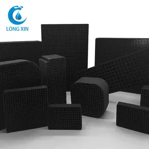 Coconut Shell Coal Based Activ Carbon Charcoal Filter Medium Catalyst Adsrobent Cube Honeycomb Activated Carbon