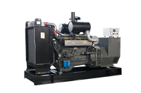 Groupe électrogène diesel silencieux à moteur Stirling robuste, à démarrage automatique, à châssis ouvert, 50 Hz/60 Hz, puissance nominale 280 kW/350 kVA - Offre Spéciale