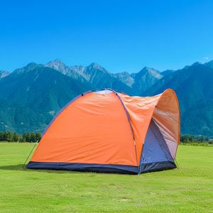 OEM/ODM Personnalisable, Imperméable et Coupe-Vent pour Toutes les Saisons, pour la Famille |   Tente de camping portable à une chambre en polyester pour l'extérieur - Product Image 3