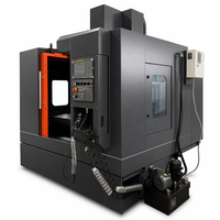 Centre d'usinage vertical CNC VMC855 VMC850 haute précision automatique 4ème axe, système FANUC, broche simple BT40