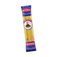 Mejor Precio, Espaguetis Nooma de Alta Calidad |   Trigo Duro 100% Estilo Italiano 200g |   Certificado ISO 9001 Halal |   Origen Egipto |   Bolsa/Caja