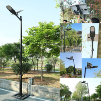 Farola Solar de Alta Resistencia de 500w para Exteriores, Iluminación de Seguridad para Carreteras Urbanas
