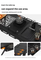 Table pliante tactique IGT Amano Custom Quick Open à 5 unités en aluminium pour l'extérieur avec accoudoirs pour le camping et les pique-niques