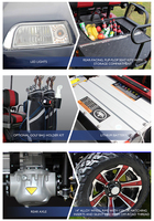 Mobil Buggy Listrik Mini Off-Road Baru 48V 6.3KW Motor Golf Cart Listrik