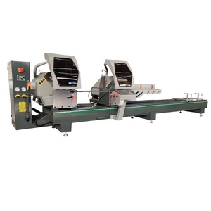 Machine de découpe numérique CNC à double tête pour profilés en aluminium, machine de découpe d'aluminium, machine de fabrication de fenêtres et de portes en aluminium - Product Image 1