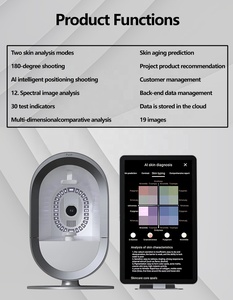 New Digital Home Use Face Scanner Ai Smart 360 3d <b>Analysis</b> 48mp <b>Skin</b> Analyzer <b>Machine</b> Facial <b>Skin</b> Analyzer - Product Image 5