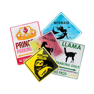 Design personalizzato Logo in rilievo segno di stagno Vintage segno di latta retrò segno di metallo all'ingrosso - Product Image 2