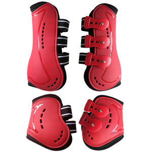 מגן גידים לסוס המשמש להגנה על רגלי הסוס בעת קפיצה מעל מכשולים. מוצר רכיבה על סוסים, ציוד רכיבה BOOT08 - Product Image 2