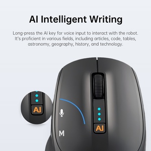 Mouse Gaming Wireless AI Smart 2.4G USB con Retroilluminazione RGB LED, Batteria Ricaricabile, DPI Regolabile, Tracciamento Ottico - Disponibile - Product Image 2