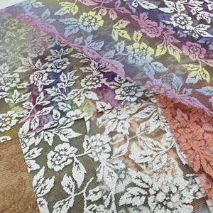 Tessuto in <span class=keywords><strong>Tulle</strong></span> 3D 100% Poliestere Ricamato a Rete per Sandali, Tomaie di Scarpe e Borse - Product Image 2