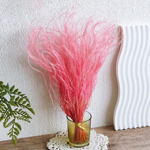 MC Wholesale Forever Floral Supply Soft Wispy Stipa Pennata Dry Wispy Feather Grass Stipa naturel séché - Product Image 5