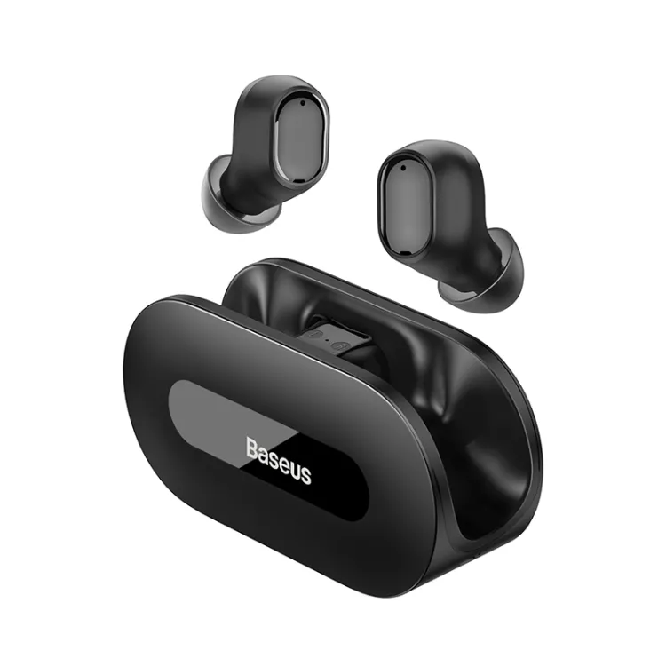 2024 latest wholesale Baseus Bowie Series EZ10 TWS True Wireless Bluetooth Earphone(Black)