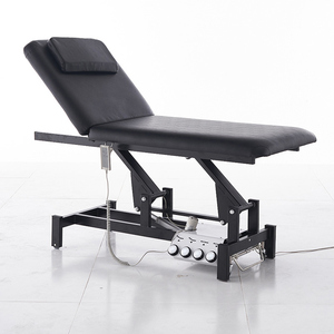 Lit <span class=keywords><strong>de</strong></span> beauté électrique <span class=keywords><strong>noir</strong></span> avec commande au pied, <span class=keywords><strong>table</strong></span> <span class=keywords><strong>de</strong></span> <span class=keywords><strong>massage</strong></span> électrique faciale à 2 moteurs, lit <span class=keywords><strong>de</strong></span> spa pour salon <span class=keywords><strong>de</strong></span> beauté - Product Image 1