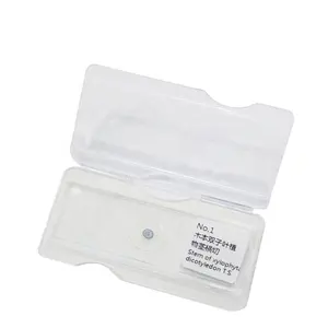 Prepared Slides Boxes High Quality Smooth Surface Used School Biology Learning 1pc Custom Box Slide