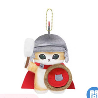 9 nouveaux porte-clés en peluche de chat Mofusand brodés de haute qualité et mignons pour la décoration de sac à dos