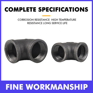 Vente directe usine – Raccord de tuyauterie en fonte malléable, coude BSP galvanisé à chaud <span class=keywords><strong>pour</strong></span> l'huile, l'eau et le gaz - Product Image 4