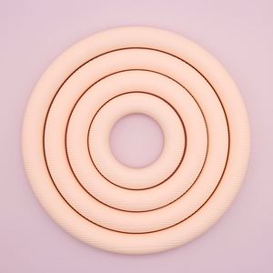 Anillo de Silicona BOGA de 10 lb, Antideslizante, Ajustable, Duradero, Ligero, Recubierto de Goma, para Ejercicios de Cintura y Abdomen para Mujeres - Product Image 5