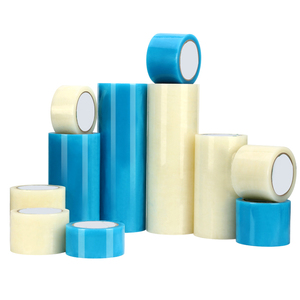Heavy Duty PE Serre Couverture En Plastique Tous Temps Bleu Clair Résistant Aux UV Étanche Réparation Agricole Transparent Fix Tape - Product Image 1