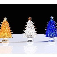 Künstlicher Mini-Kristall-Weihnachtsbaum Großhandel Kristallglas-Weihnachtsbaum für Weihnachtsdekorationen