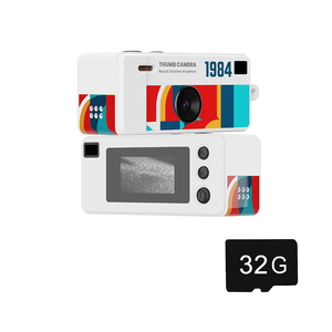 Mini Anahtarlık Kamera Küçük Retro Vintage Kompakt Mikro CMOS 1080P LED Işıklı Kolye Taşınabilir Video Fotoğraf Seyahat Çalışma - Product Image 1