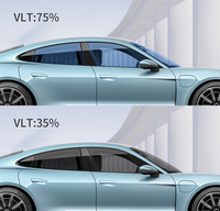 Film Teinté Professionnel pour Voiture 2 Plis Effet Fumé Nano Céramique Anti-UV 100%