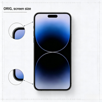 Layar OLED Premium HX 6.3" untuk Perbaikan 16 Pro, Grade A+, Kecerahan Tinggi, Perakitan Kabel Fleksibel, Garansi 1 Tahun