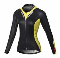 Maillot de cyclisme personnalisé pour femme, automne/hiver, sans coutures, anti-plis, à bretelles spaghetti, couleur unie, en polaire, tenue de vélo longue