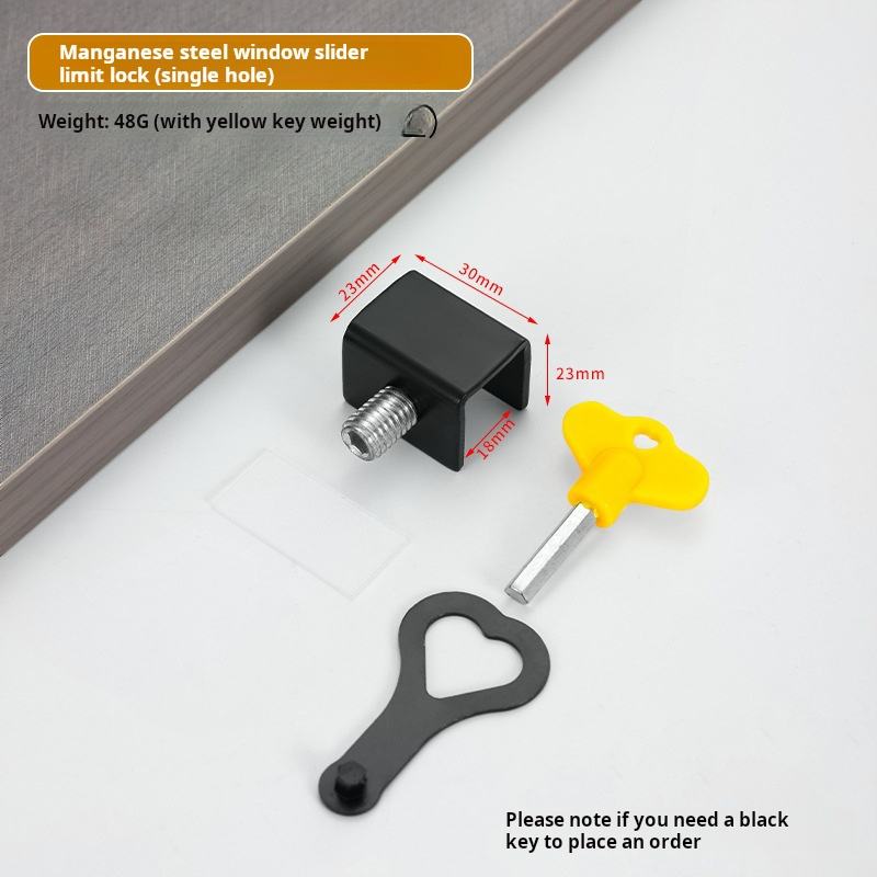 หลุมเดียวสีดำสดใส (เริ่มต้นด้วยคีย์สีเหลือง)