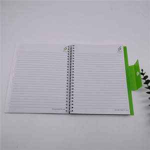 Couverture A5 à spirale de bureau, pour ordinateur portable, avec Notes et boutons griffés - Product Image 2