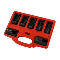 SINKEE Ensemble de 7 outils spéciaux pour douilles d'injecteurs pour Peugeot Citroën Nemo Multispace 2009-2012 Moteurs 2.0 HDI L Kit Garantie 1 an