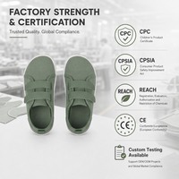 Kinder-Leinenschuhe mit Flexibler Weicher Sohle für Natürliche Fußentwicklung, Schulgeeignet, Private Label Hersteller