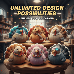 Peluche Personalizzato OEM ODM a Forma di Tacchino, Mascotte Imbottita, Campionamento Rapido, Servizio Professionale, Fornitore di Prima Qualità, Qualità Premium - Product Image 5