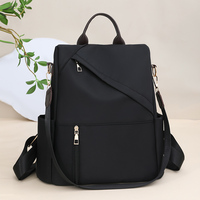 Mochila de Lona Oxford Impermeable Vintage al por Mayor para Mujer, Mochila de Viaje con Cierre de Cremallera, Capacidad de 20-30L