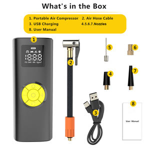 Portable 150psi ABS électrique sans fil compresseur d'air pompe affichage numérique <span class=keywords><strong>gonfleur</strong></span> de balle 12V Compatible Audi <span class=keywords><strong>BMW</strong></span> <span class=keywords><strong>gonfleur</strong></span> de pneu - Product Image 6