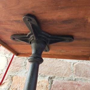 Patas de Base de mesa de hierro fundido industrial rústico para cafetería al aire libre, restaurante, casa de campo, Bar, sala de estar, muebles de Metal inteligentes - Product Image 3