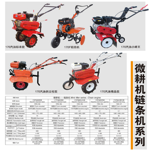 Cultivateur à essence <span class=keywords><strong>diesel</strong></span> multifonction Agricultural Micro Power Tiller - Product Image 3
