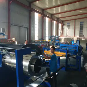 Full Automatic PLC Control High Speed Steel Coil Cut to Length Slitting Machine