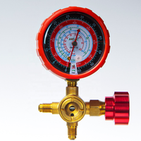 Hengsen Dbf-T-467 Laiton Vide Air Manomètre Pression D'essai Jauge Mètre Réfrigérant Débitmètre Pour Air Condition