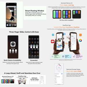 Blackview Oscal Pilot 3 5G 12GB+256GB รุ่นขายดีที่สุด, กล้องมองกลางคืน, หน้าจอ 6.78 นิ้ว ระบบ Android 15 โทรศัพท์มือถือที่ทนทาน - Product Image 4